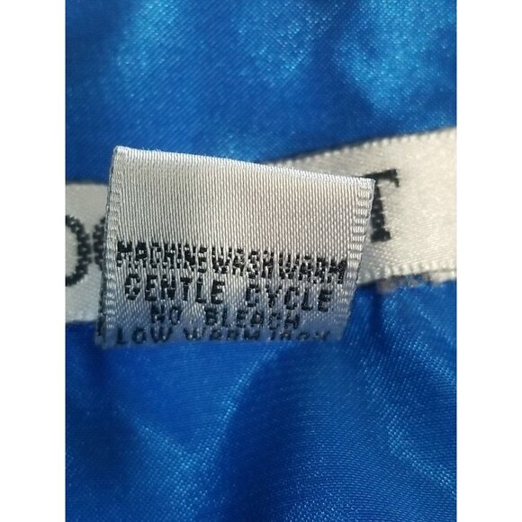 Edgemont Womens Satin Pajamas 1X Pants Top 2 Pc Lounge Set Blue Polyester - Picture 7 of 13